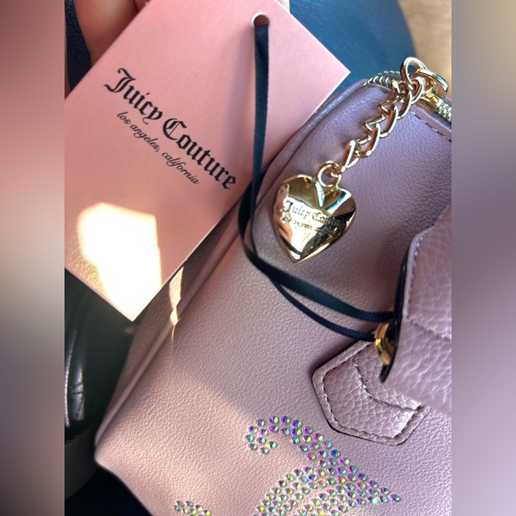NWT Juicy Couture Pink Crossbody hand Bag - Picture 3 of 4